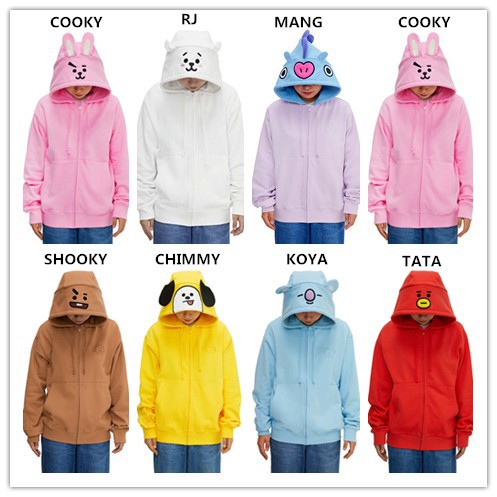bts hoodie jacket