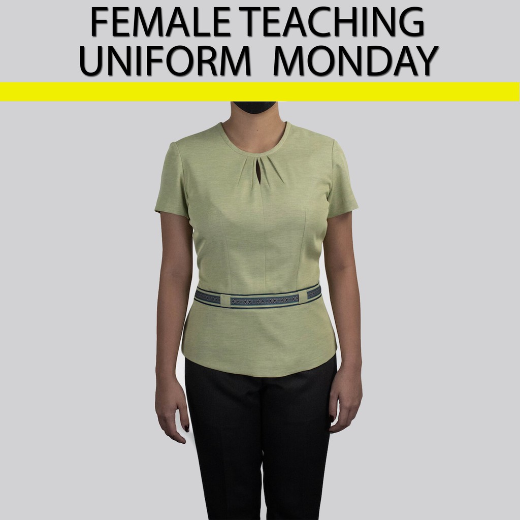 School Teacher Uniform Female Set DepEd “Released 2021” Uniform for