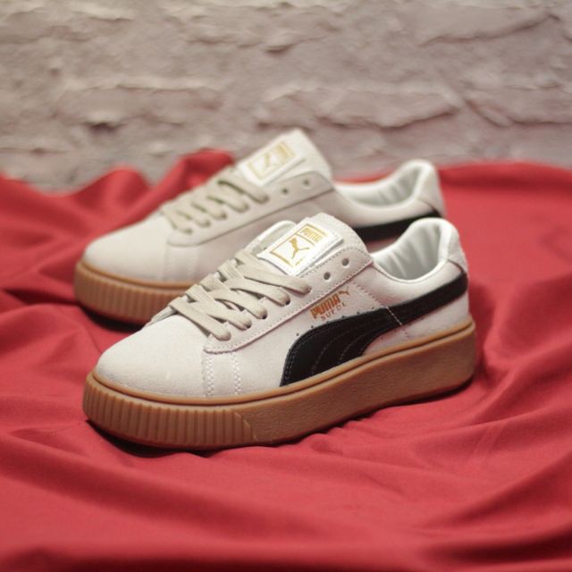 puma thick sole shoes