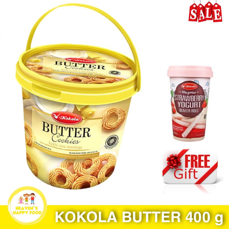Kokola Butter Cookies 400g ( Get Free Majorico ) Shopee Philippines