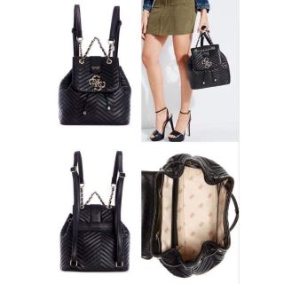 guess violet backpack
