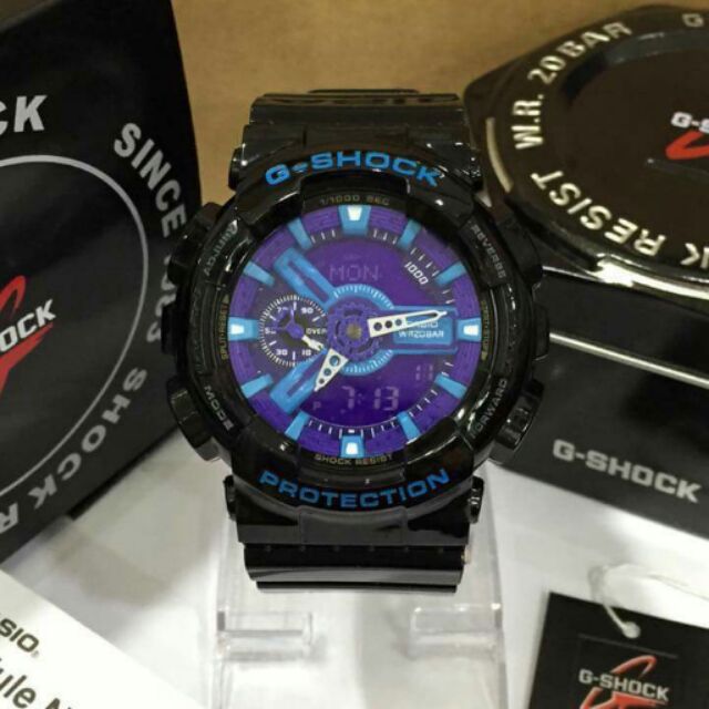 g shock violet