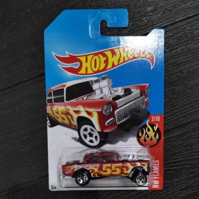 hot wheels 55 chevy bel air gasser 2017