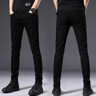 December Jeans A1801 Black Stretchable Maong Fashionable skinny jeans for men COD