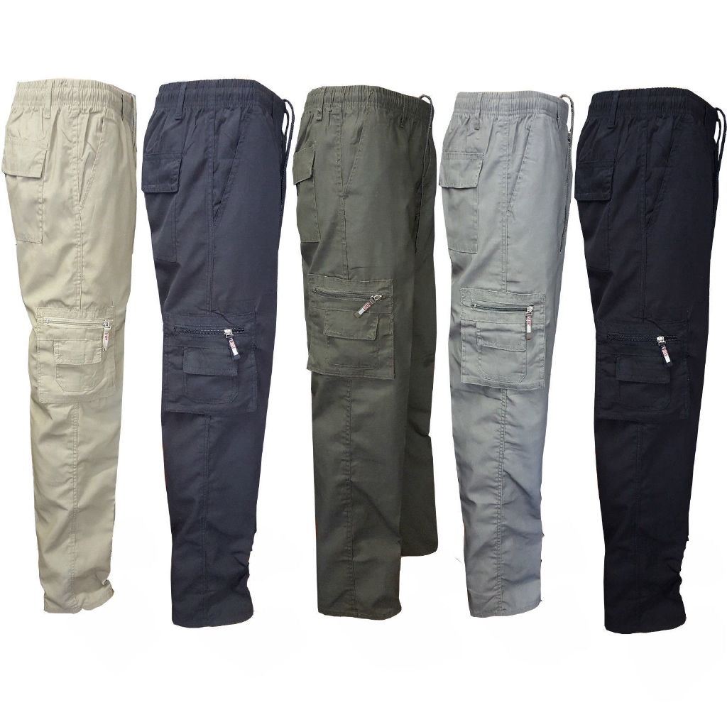 men's 6 pocket cargo pants