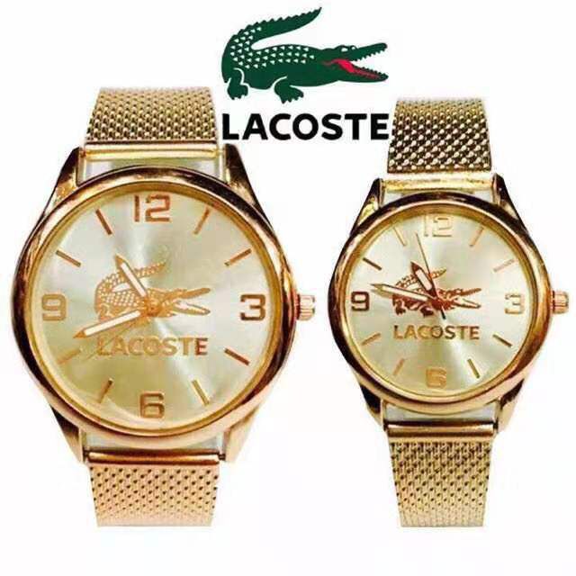 lacoste watch metal