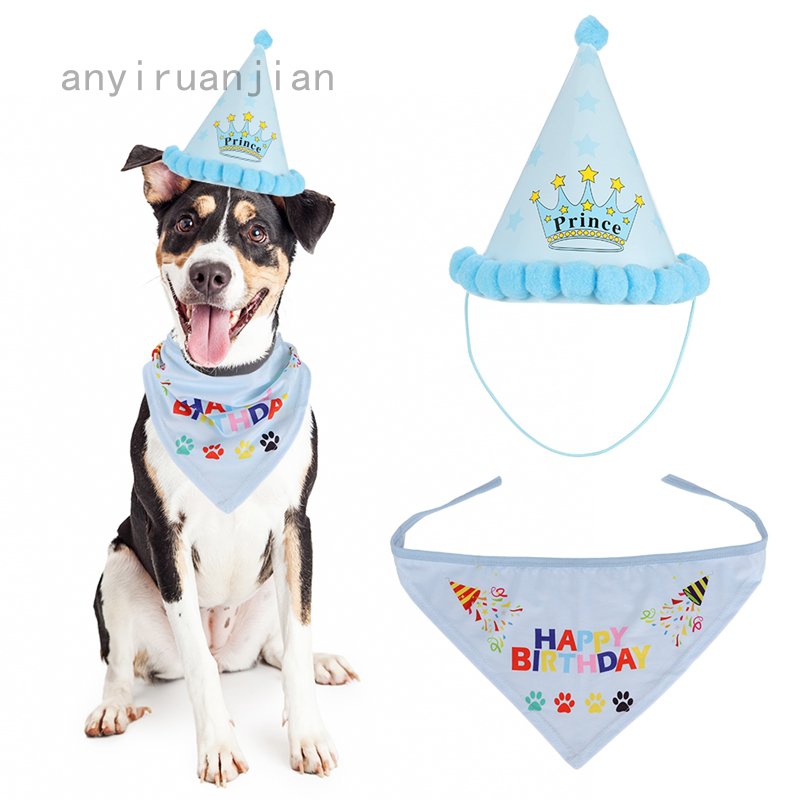 dog first birthday hat