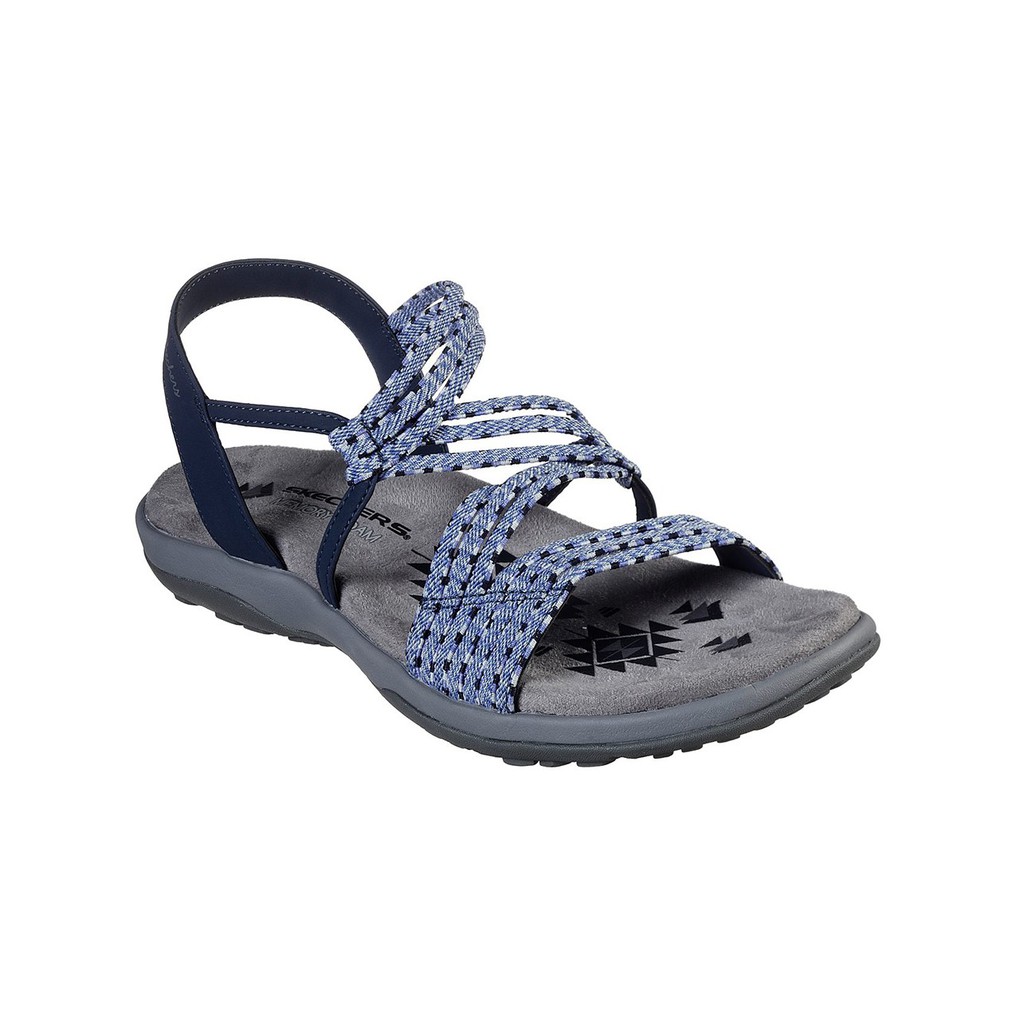 Skechers Women's Reggae Slim - Stretch Appeal Sandals-Athletic (Navy ...