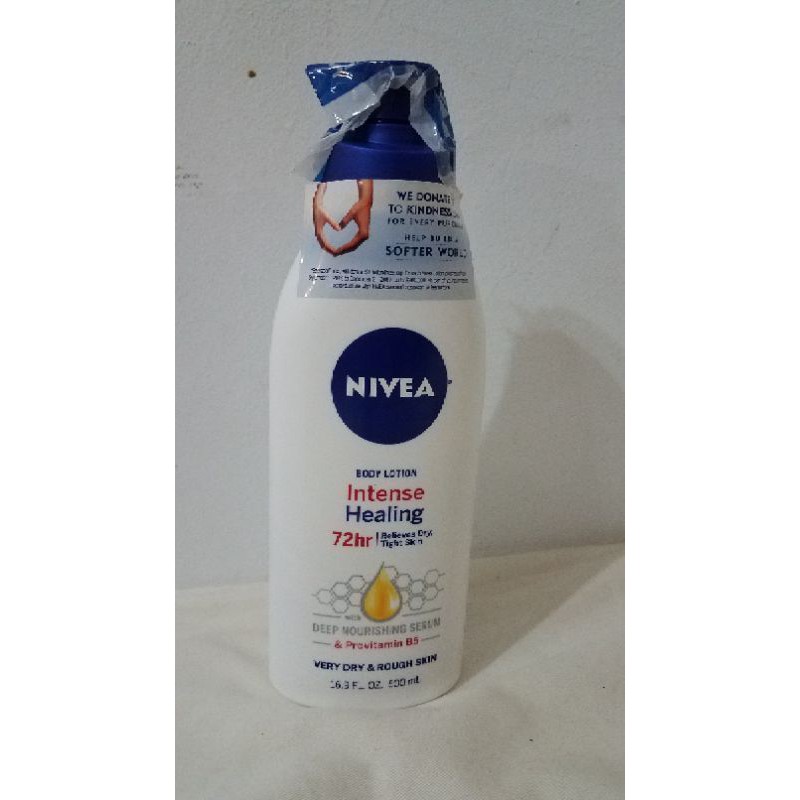 nivea intense healing body lotion