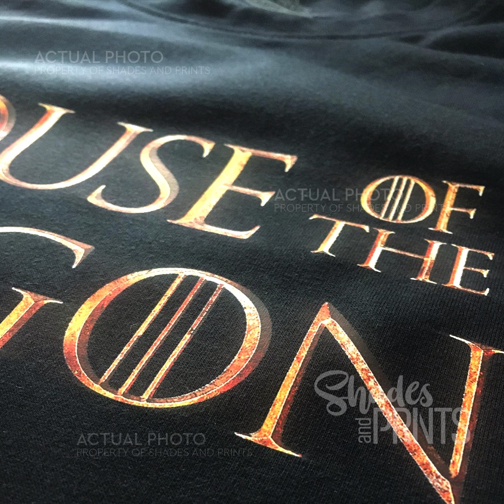 House of the Dragon Logo Printed Shirt Streetwear Comfortable Customized Unisex Premium Shirt