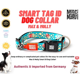 Max & Molly Smart Tag ID Dog Collar - Authentic & Imported from Germany