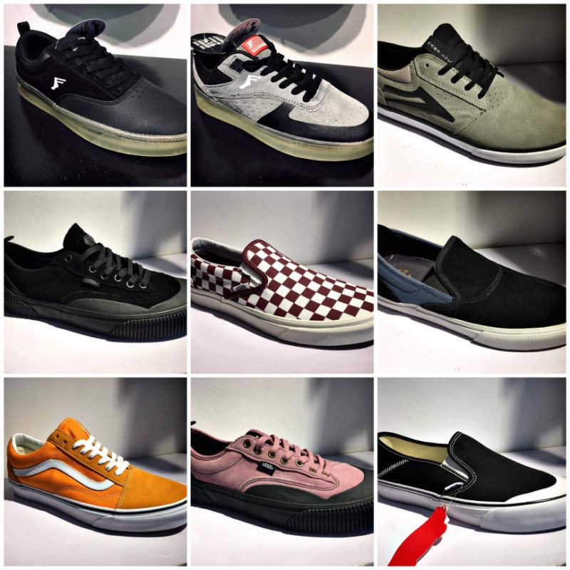 Skateboard Shoes (Vans, Emerica, Lakai, FP insoles