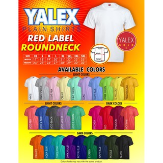 YALEX Light Pink | ROUNDNECK | Red Label | Plain Shirt #3