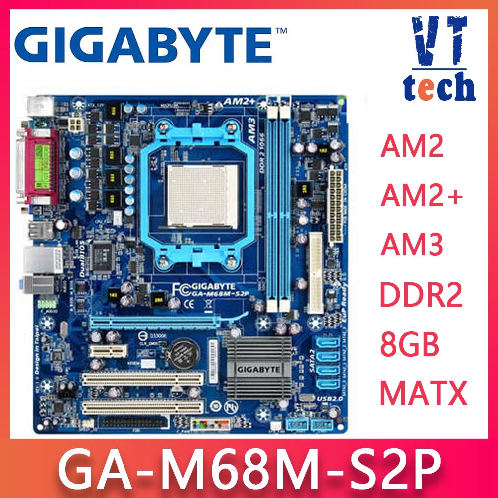 Gigabyte ga m68m s2p обзор