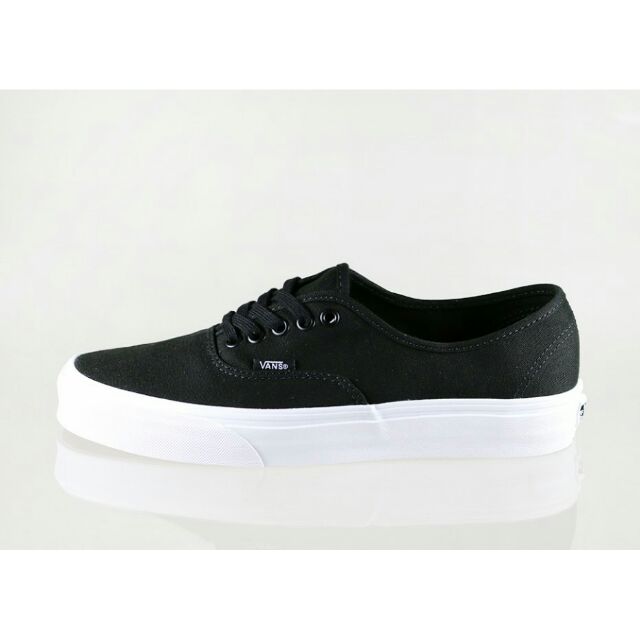 vans black black