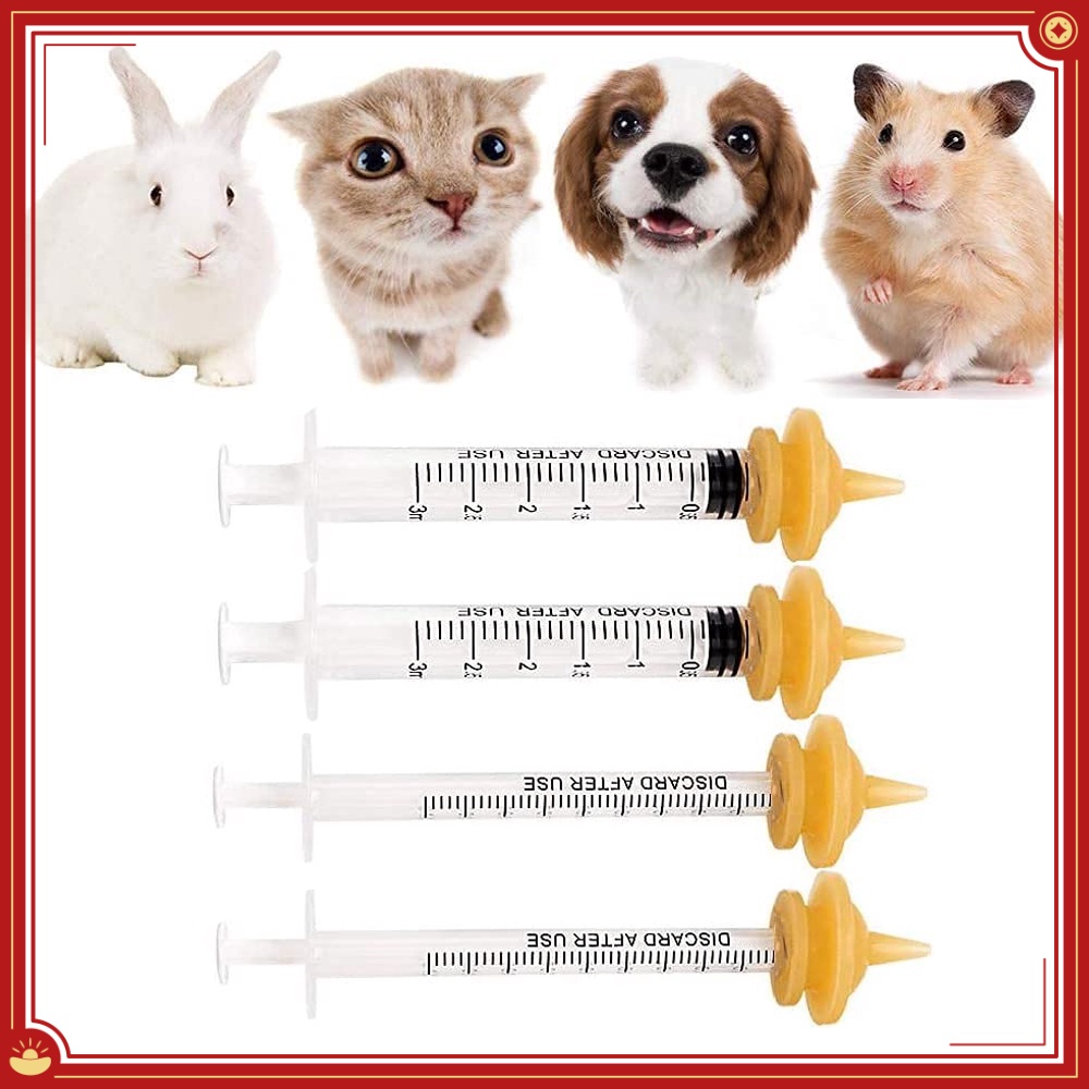 1ML/3ML/5ML/10ML Miracle Nipples of Pet Feeding Nipples for Kitten and