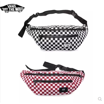 vans checkerboard waist bag