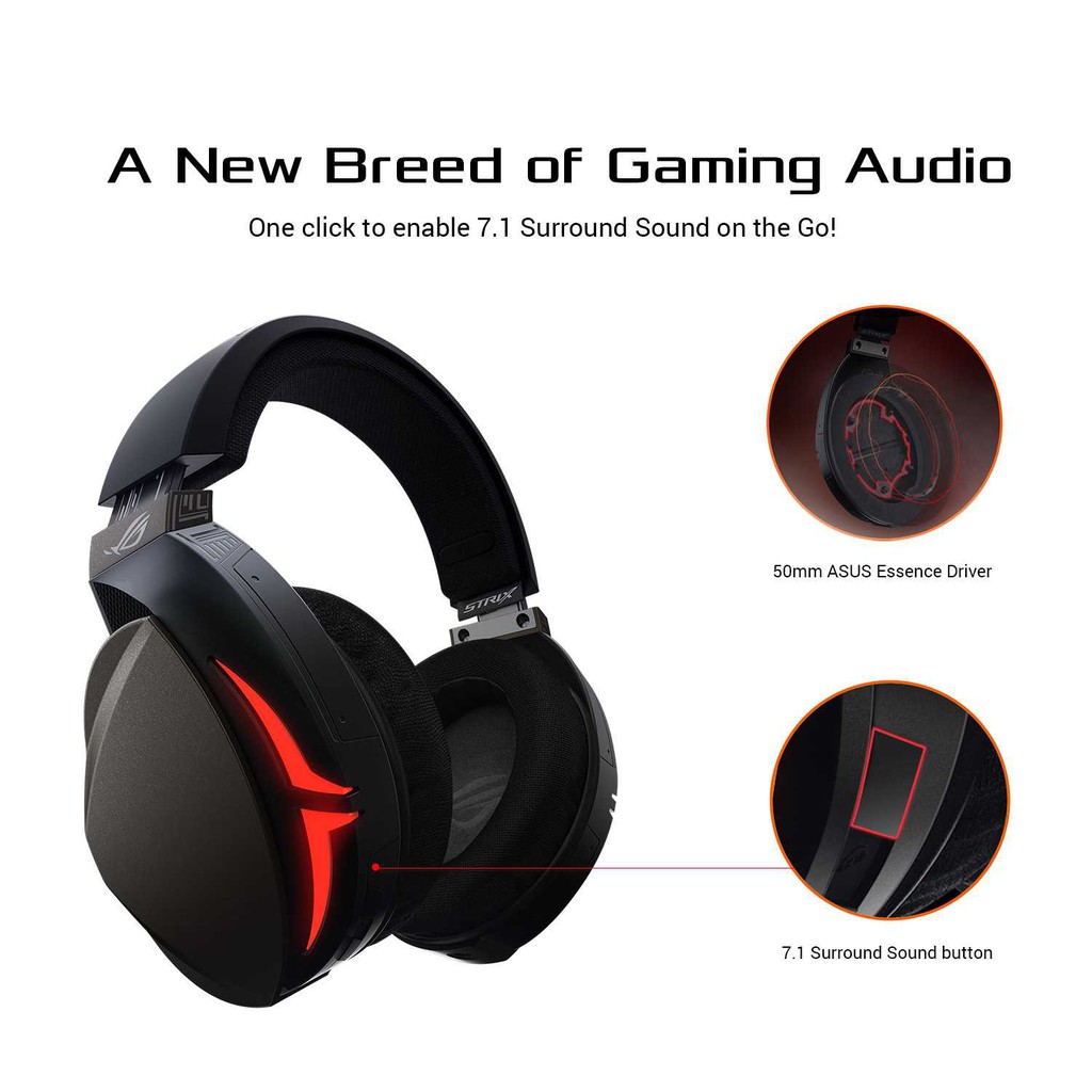 asus rog strix fusion 300 pc gaming headset