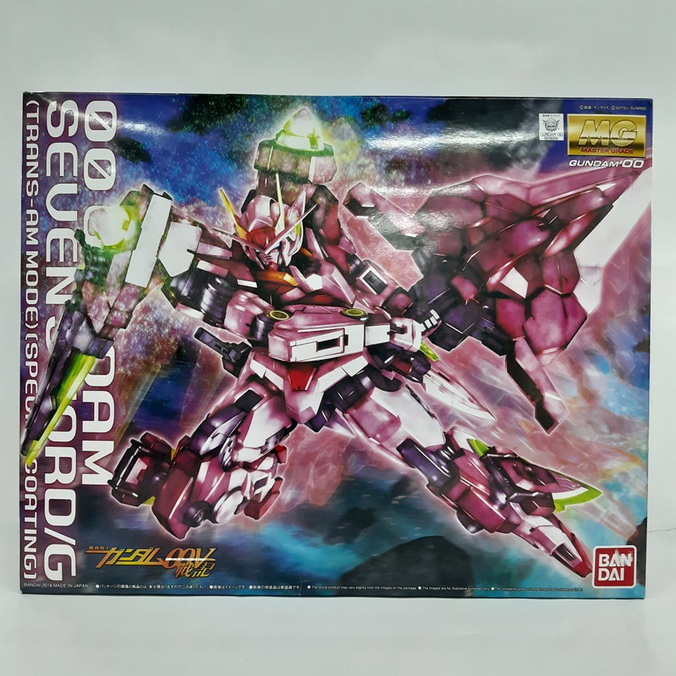 Bandai Gundam Mg 00 Gundam Seven Sword G Model Kit Shopee Philippines