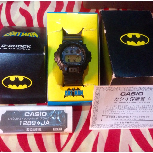 g shock batman
