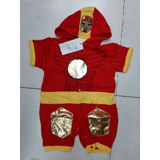 ironman baby onesie