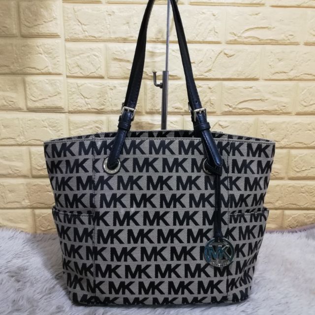 michael kors fabric tote bag