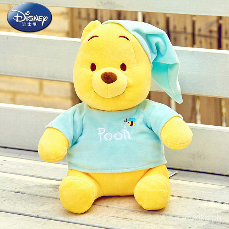 sleeping pooh plush