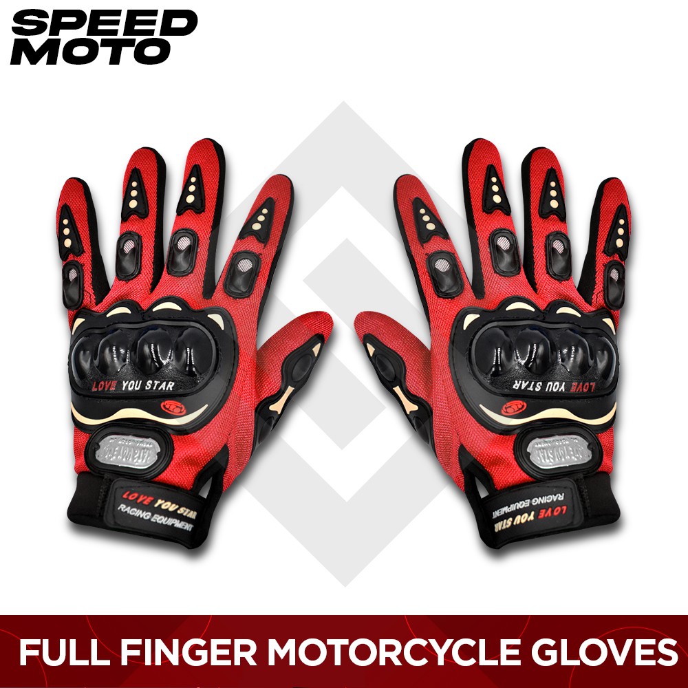 bike racing hand gloves