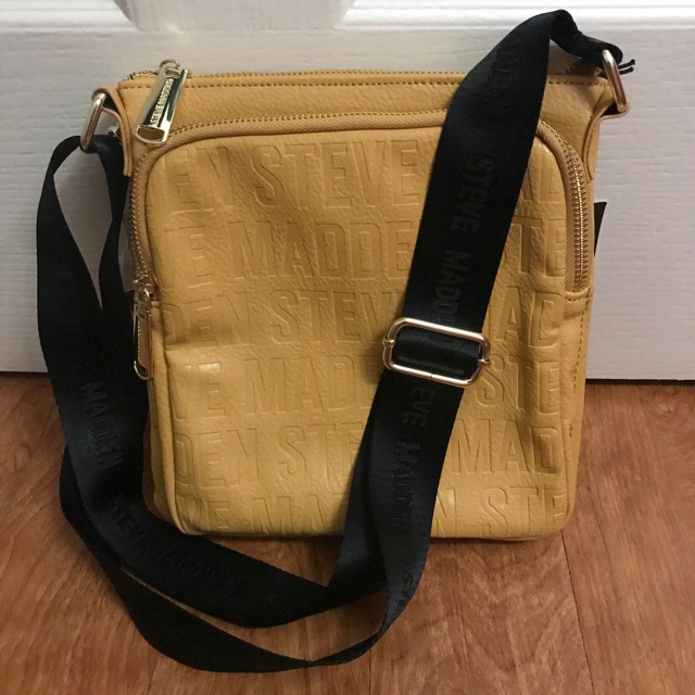 steve madden mustard bag