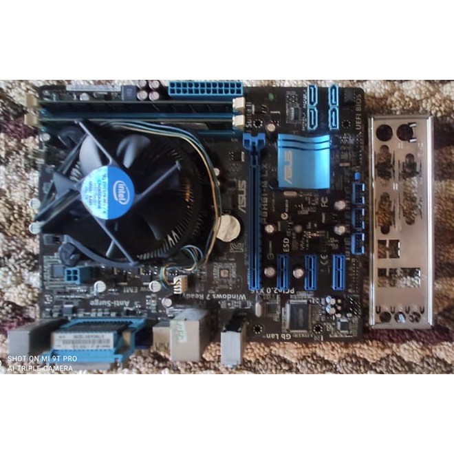 Asus P8H61MLX Motherboard, Intel i3 2120ghz, 4G Ram Desktop Bundle