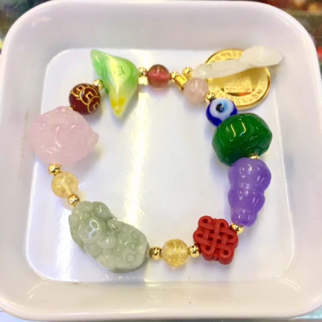 Jade Piyao All In One Good Lucky Charm Bracelet Shopee Philippines