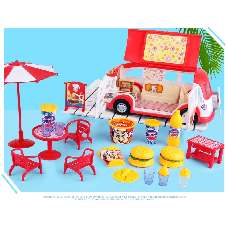 fast food bus toy