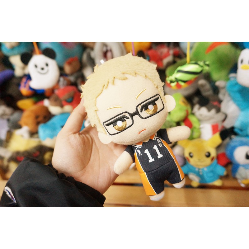 2020 original 15cm Haikyuu! Anime Plush Toy Stuffed Toy Tsukishima Kei ...