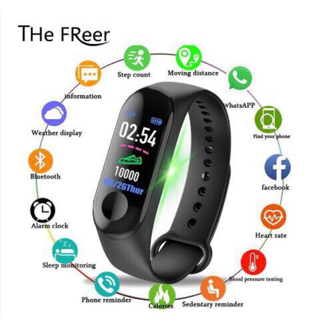 m3 smart watch bracelet