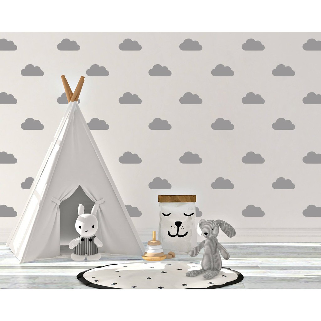 nursery wall stickers clouds