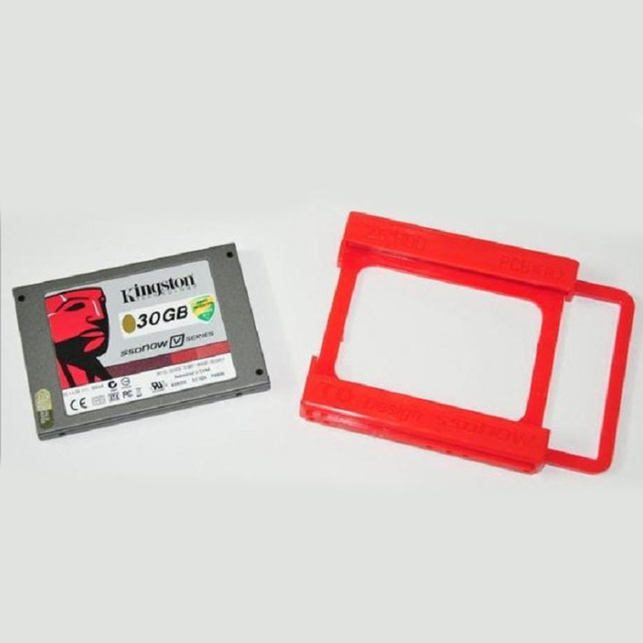 Plastic Ssd Tray 2 5 Inch To 3 5 Inch Ssd Hdd Adapter Bracket Hard Drive Holder Adapter Bracket Ssd Hdd Notebook Mounting 2 5 To 3 5 Shopee Philippines