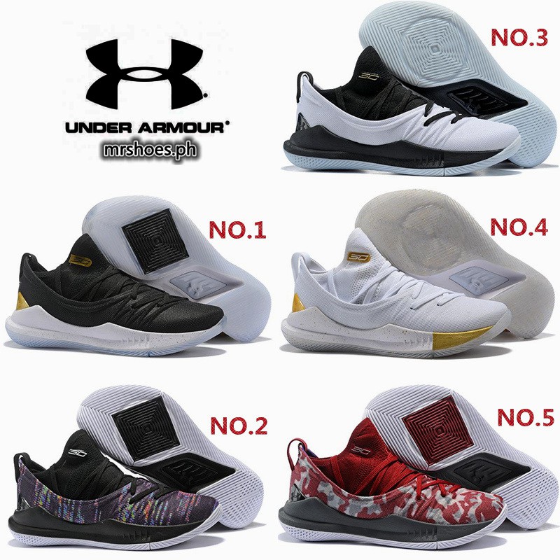 curry 5 colors