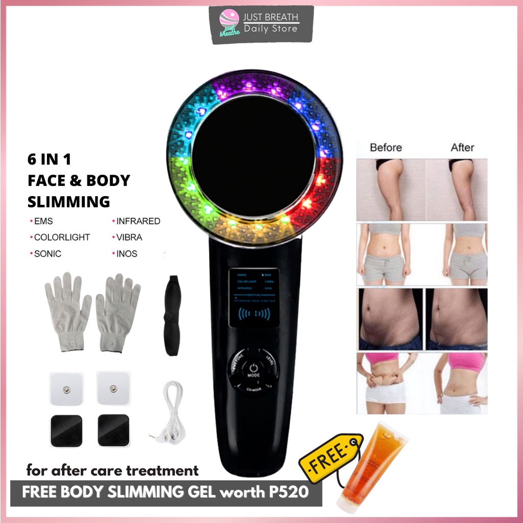 Ems 3Dミニボディスリミングシェーピングマッサージャー超音波療法減量LEDレッドブルーライトは にきびしわの皮膚のリフティングを減らす 本店