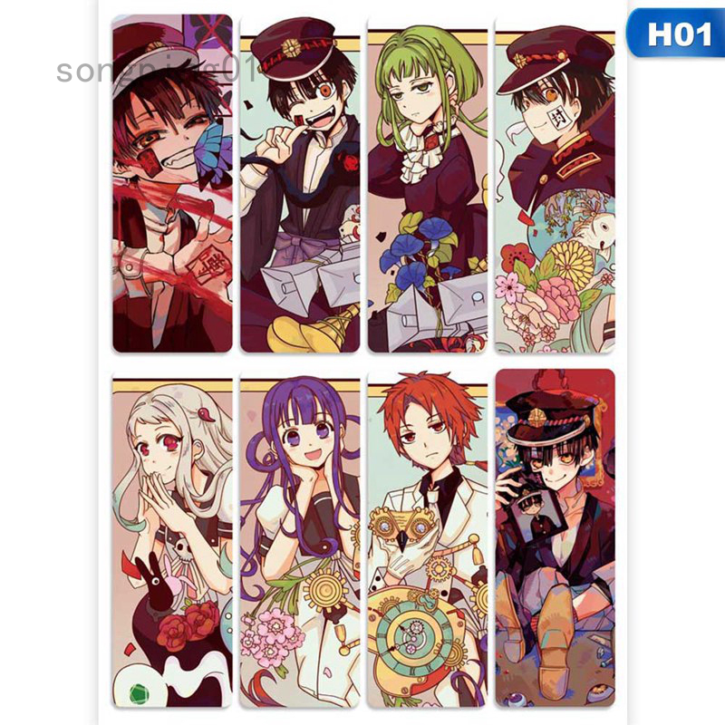 Chengyusiw Toilet Bound Hanako Kun Anime Bookmarks Shopee Philippines