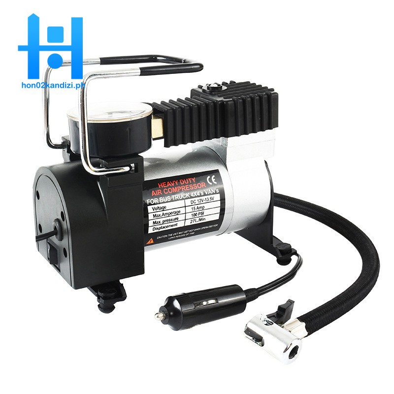 electric air compressor pump car bike tyre inflator