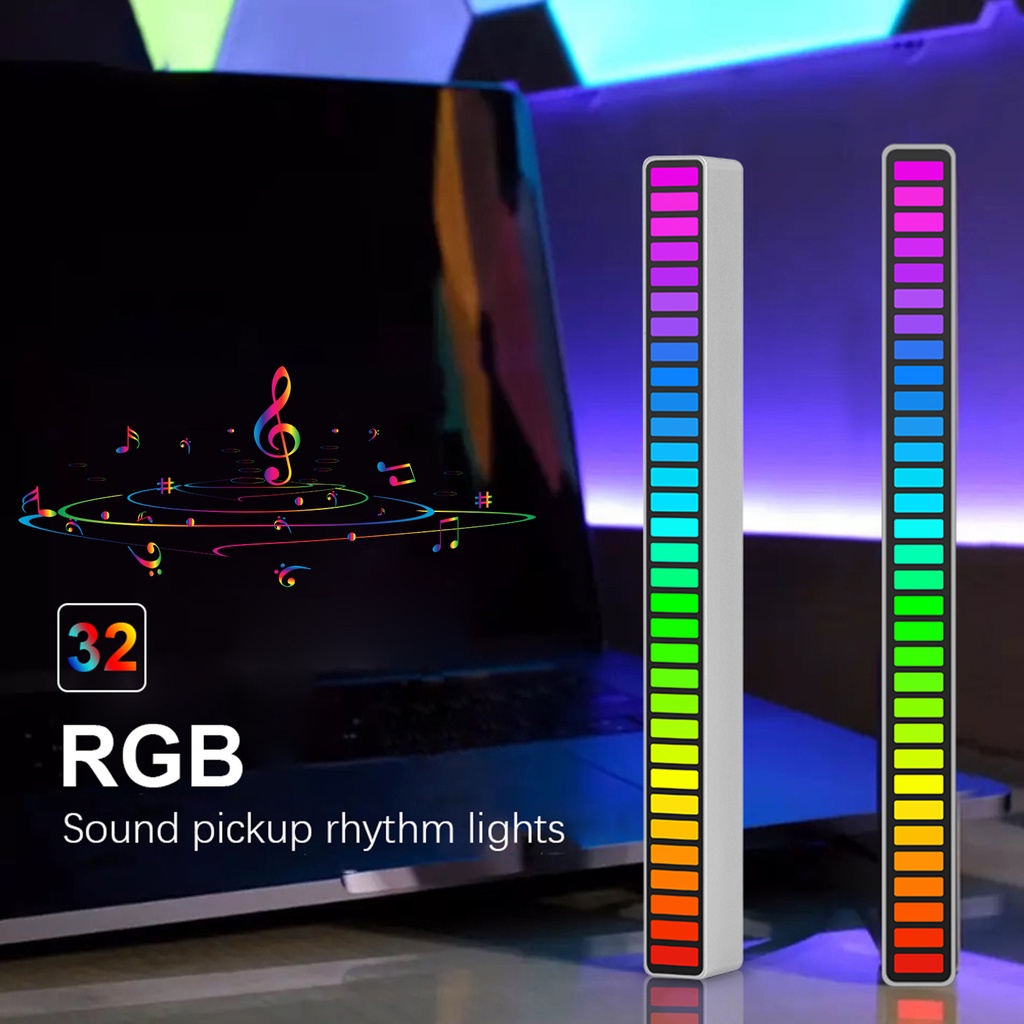 Sound Control Creative LED Strip Sound Control Rhythm Light Bar RGB