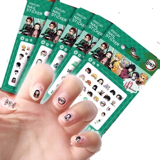 5 Sheet Demon Slayer Kimetsu No Yaiba Nail Sticker Anime Stickers For Fashion Manicure Stickers Manicure Tattoos Set Kamado Tanjirou Nezuko Agatsuma Zenitsu Tomioka Giyuu Kochou Shinobu Shopee Philippines