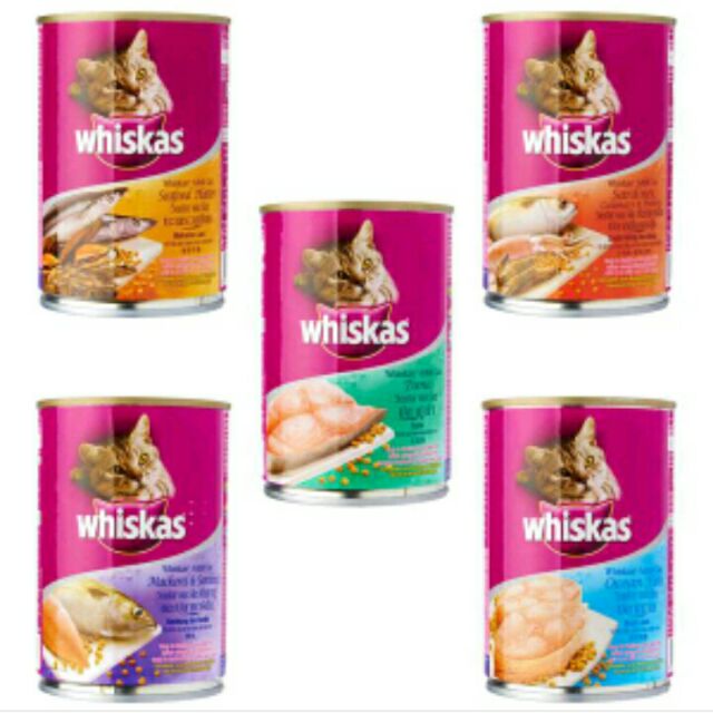 Whiskas in Can wet Cat Food 400g 