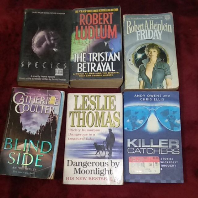 Species Blind Side The Tristan Betrayal The Friday Dangerous By Moonlight Killer Shopee Philippines