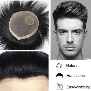 Fashionable Men'S High Temperature Silk Wig Headgear