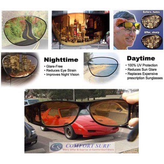 HD Vision Anti Glare Night View Driving Glasses Set of 2 #2