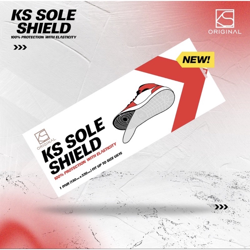 KS Sole Shield Protection NonSlip Sticker for Sneakers High Heels shoe