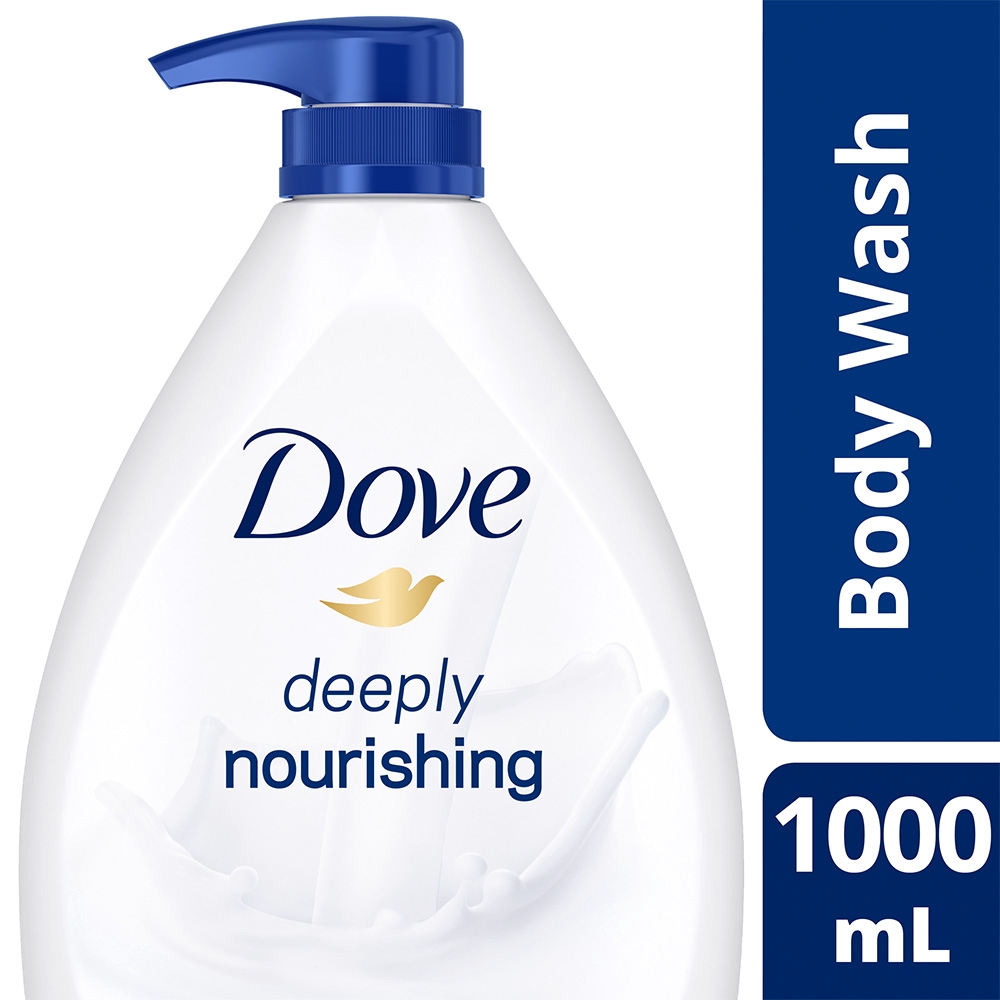 Dove Deeply Nourishing Body Wash for Hydrated Skin with NutriumMoisture ...