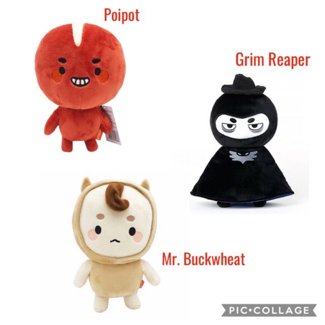 buckwheat stuffed toy