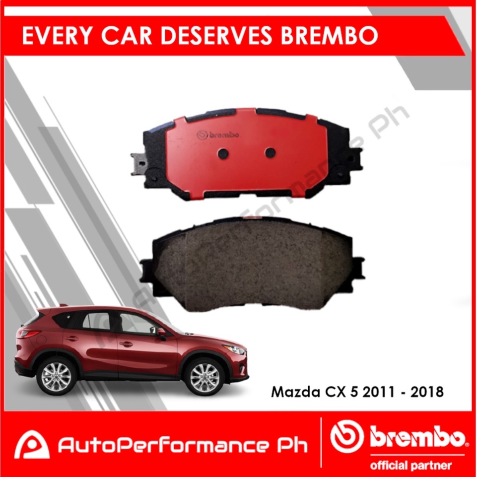 Rear Brake Pads for Mazda CX5 (KE,GH) 2011 2018 Brembo Ceramic